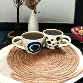 Evil Eye & Big Black Polka Dots Mugs