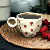 Red Heart Coffee Mug