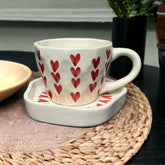 Red Hearts Breakfast Set