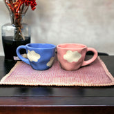 Pink & Blue Cloud Cup Set