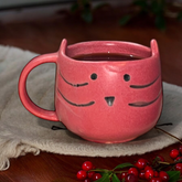Kitty Mug - Pink