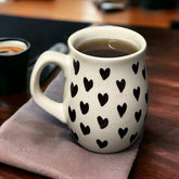 Black Heart Mug