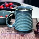 Glossy Teal Ring Coffee Mug