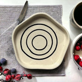 The Circles of Joy Dessert Plate