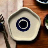Evil Eye Dessert Plate