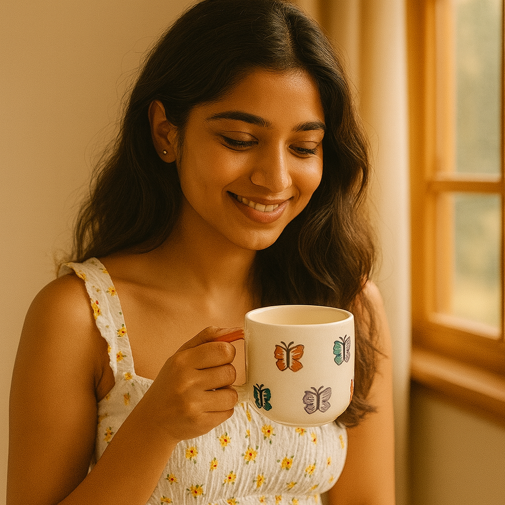 Happy Butterfly Mug