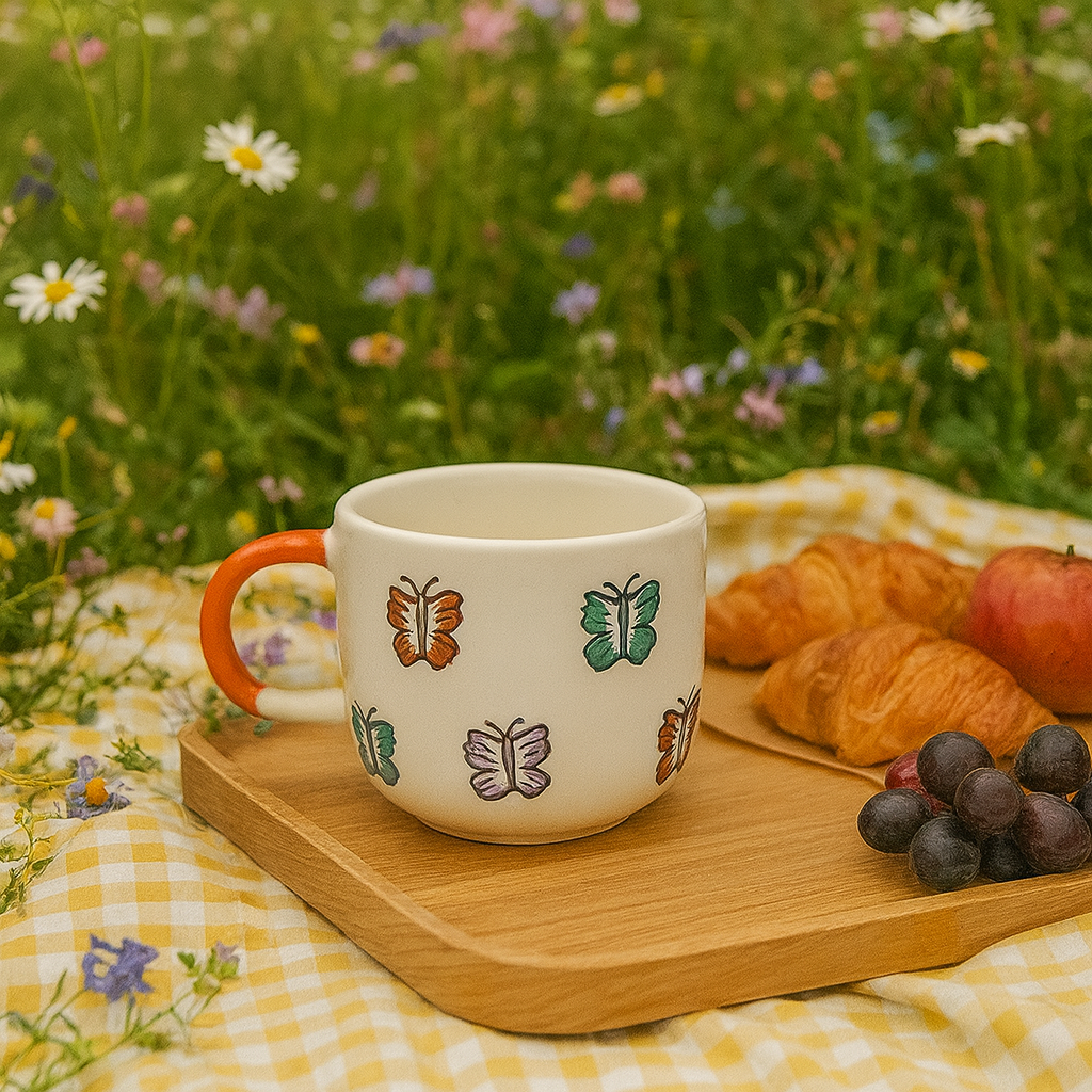 Happy Butterfly Mug