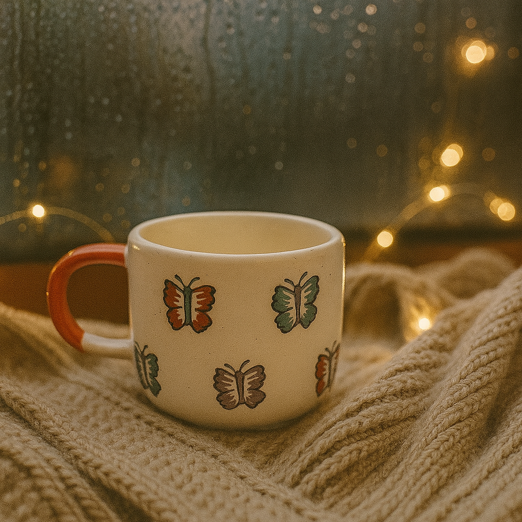 Happy Butterfly Mug