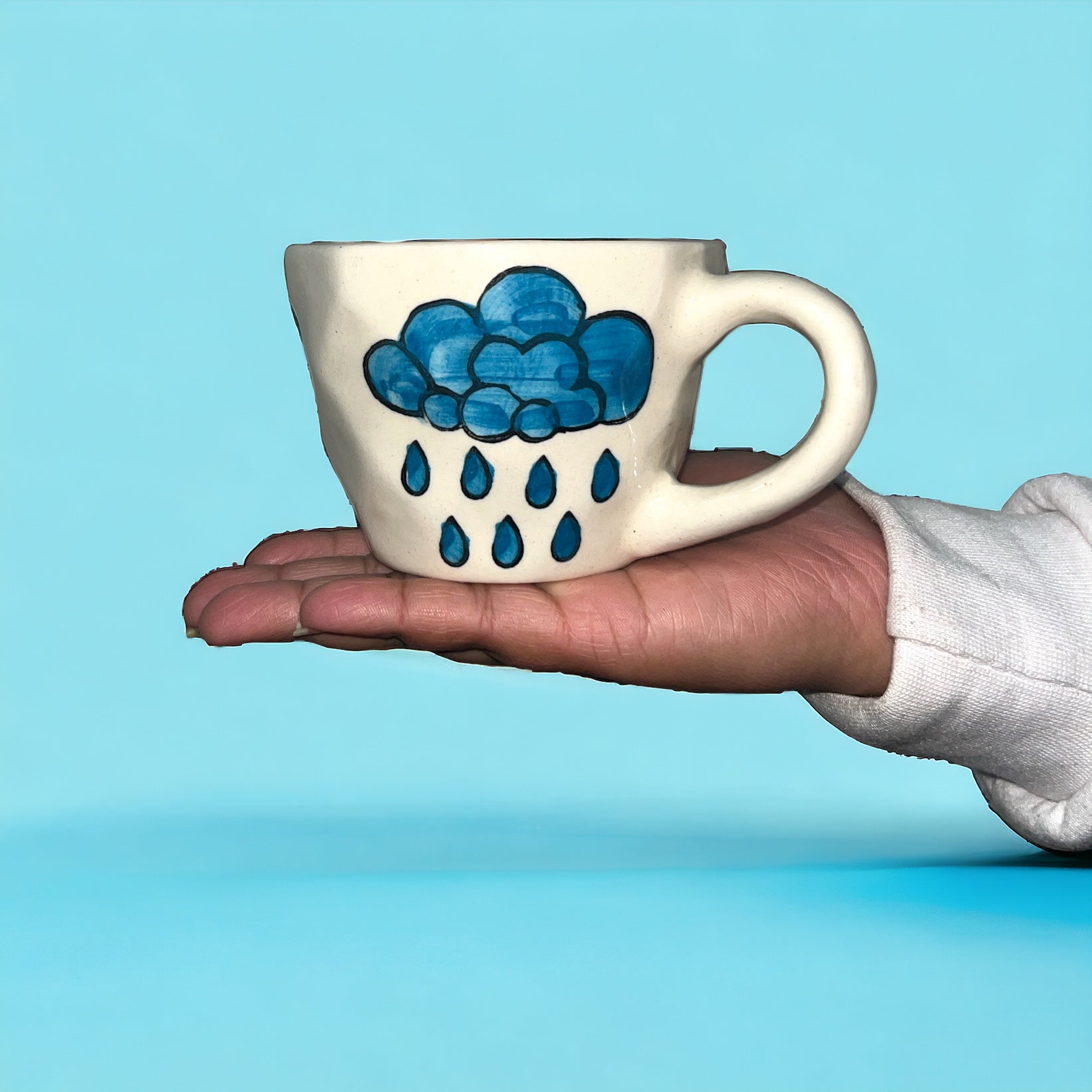 Rainy Cloud Cup Breakfast Set